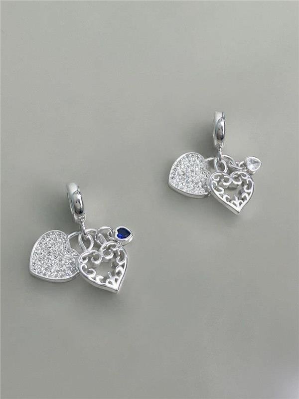 BERLOQUE CORAÇÃO CRAVEJADO E RENDADO