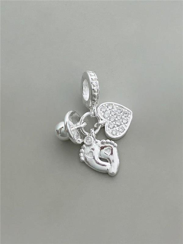 BERLOQUE CHUPETA PEZINHO E CORAÇÃO