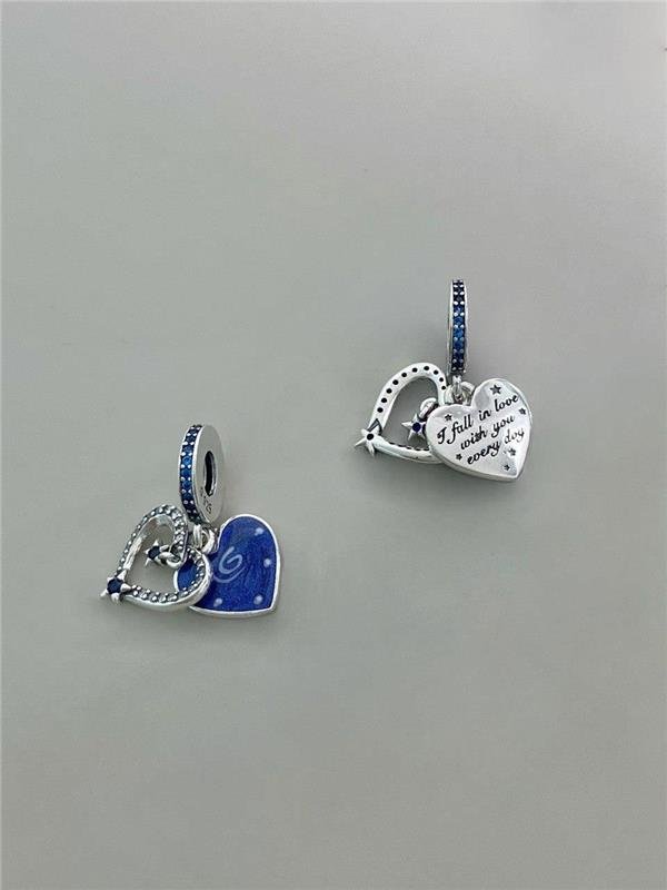 BERLOQUE CORAÇÃO CELESTE AZUL