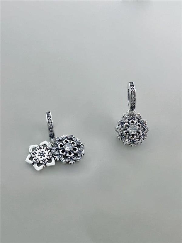 BERLOQUE FLOR DUPLA C/ZIRCÔNIA