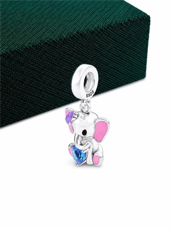 BERLOQUE ELEFANTE C/PONTO LUZ AZUL