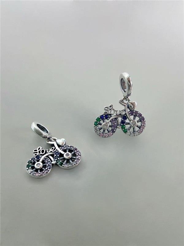 BERLOQUE BICICLETA LOVE C/ZIRCÔNIA