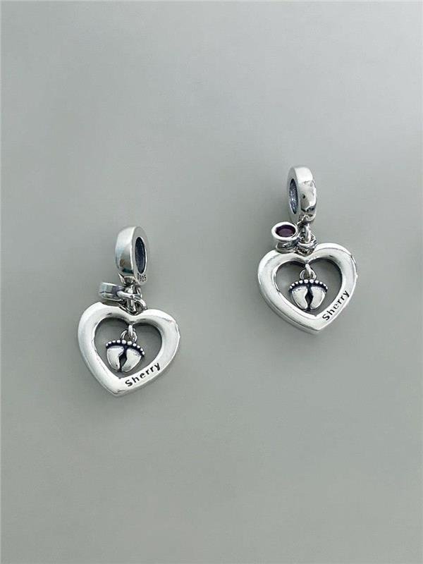 BERLOQUE CORAÇÃO PEZINHOS BABY