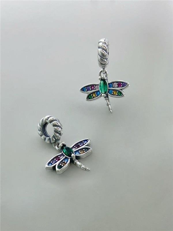 BERLOQUE LIBELULA C/ZIRCÔNIA COLOR