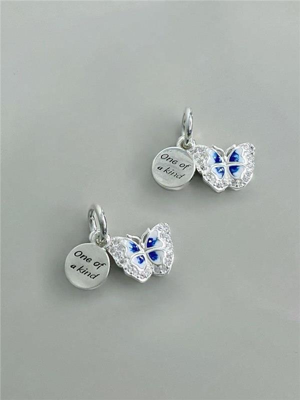 BERLOQUE BORBOLETA E PLAQUINHA