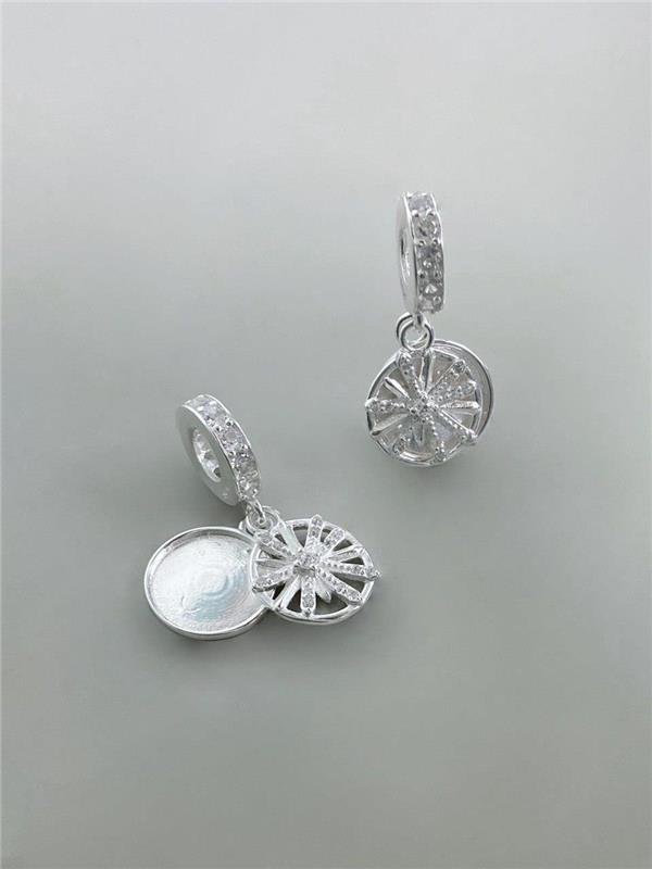 BERLOQUE REDONDO C/DETALHE ZIRCÔNIA