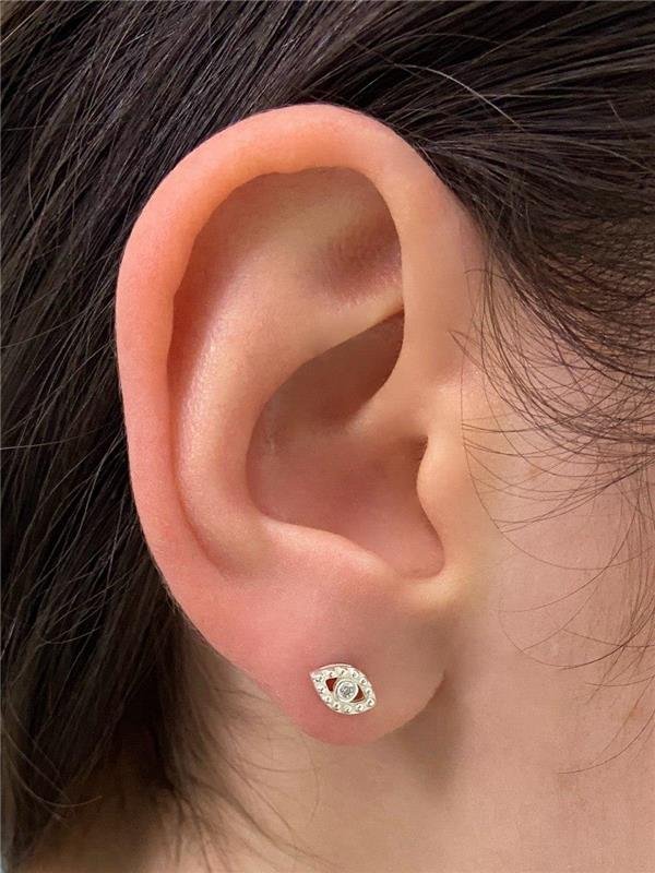 BRINCO INFANTIL OLHO COM PONTO DE LUZ 