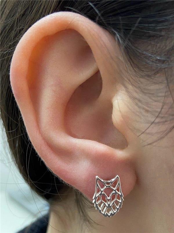 BRINCO LOBO GEOMÉTRICO 