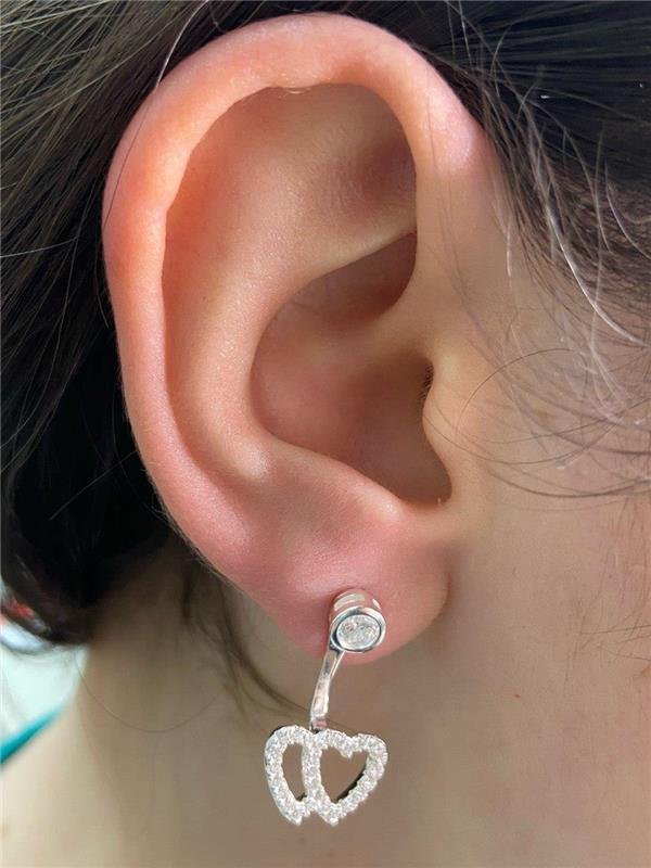 BRINCO PONTO LUZ PINGENTE CORAÇÃO