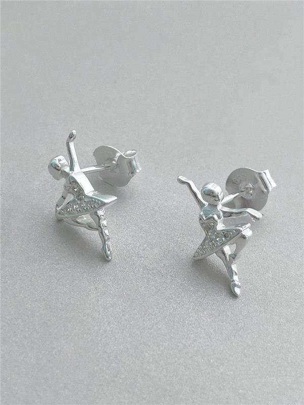 BRINCO BAILARINA COM ZIRCÔNIA