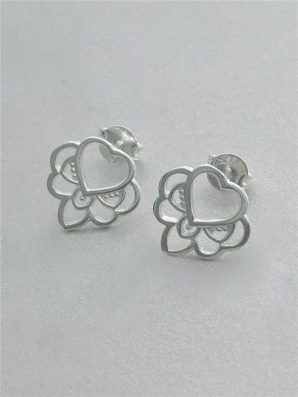 BRINCO CORAÇÃO RENDADO