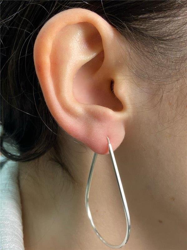 BRINCO GOTA FIO QUADRADO