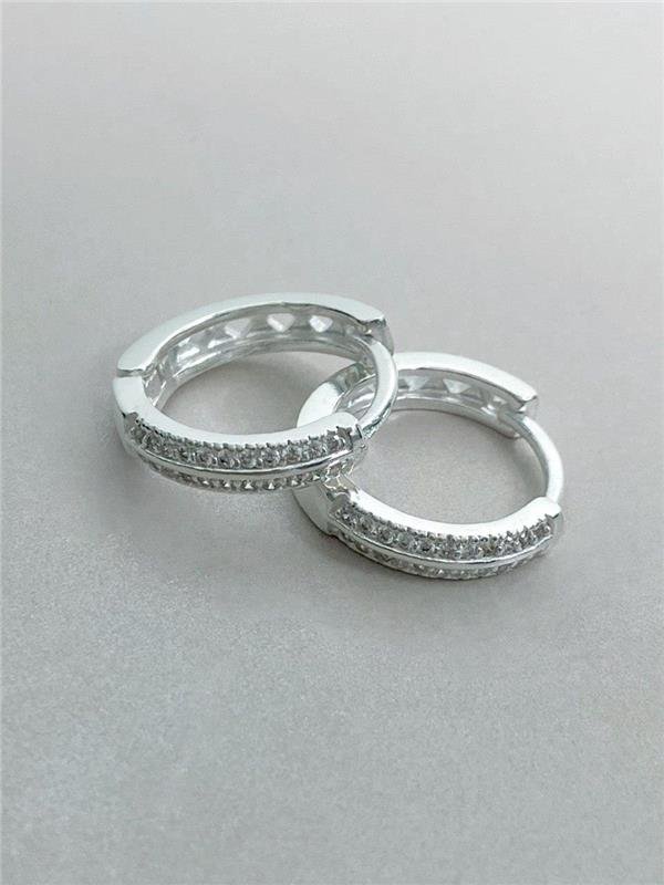 BRINCO ARGOLA CRAVEJADA