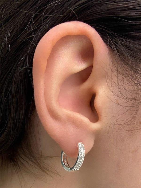 BRINCO ARGOLA CRAVEJADA