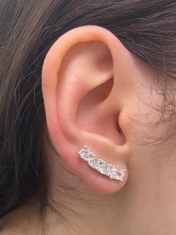 BRINCO EARCUFF PONTO DE LUZ 