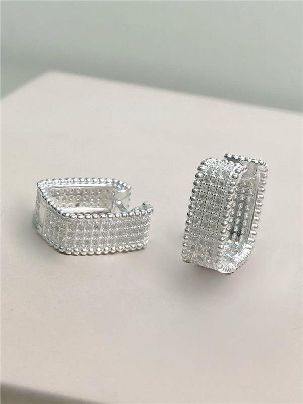 BRINCO ARGOLA LARGO CRAVEJADO 