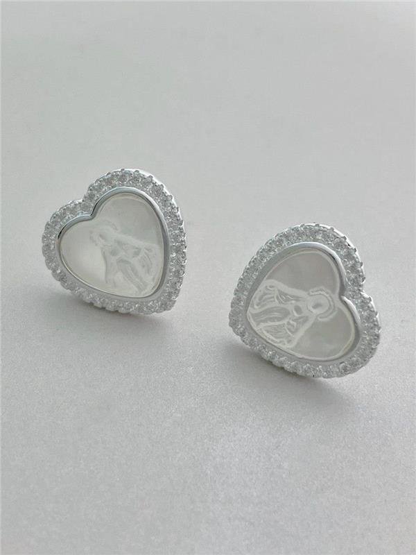 BRINCO CORAÇÃO NS DAS GRAÇAS MADRE PÉROLA