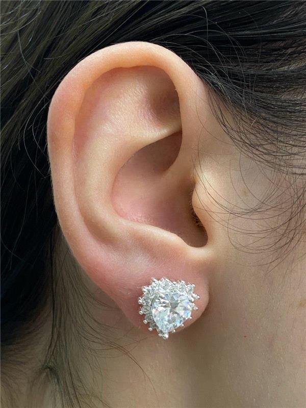 BRINCO CORAÇÃO PONTO LUZ CRISTAL