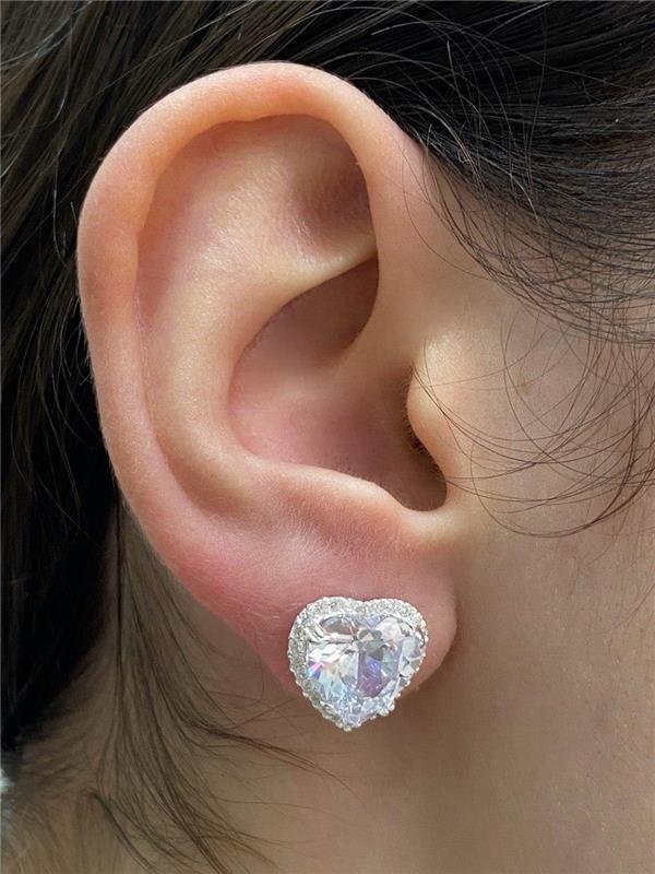 BRINCO CORAÇÃO PONTO DE LUZ CRISTAL