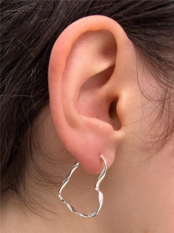 BRINCO CORAÇÃO TUBO TORCIDO 