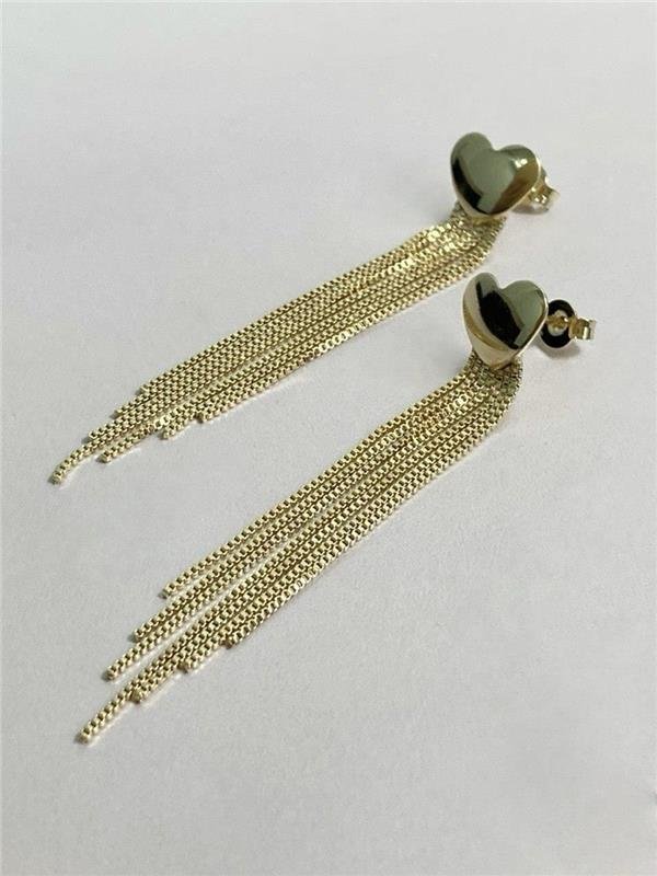 BRINCO CORAÇÃO FRANJA