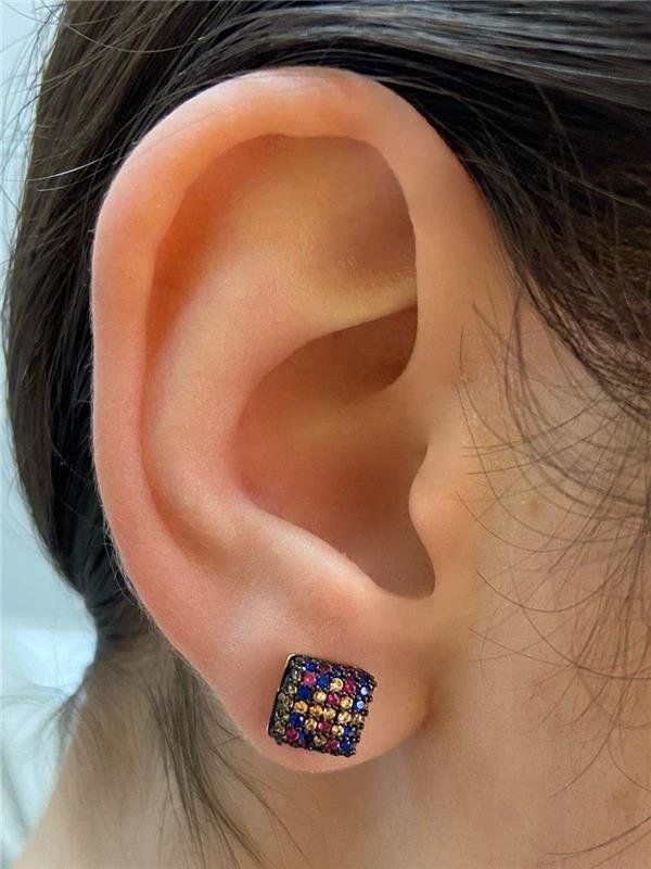 BRINCO QUADRADO MIX COLOR