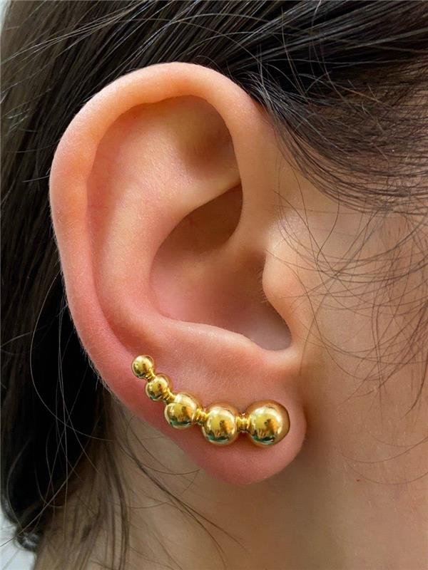 EARCUFF MEIA BOLA