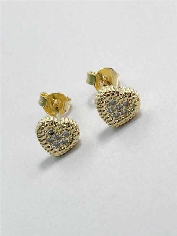 BRINCO DE CORAÇÃO CRAVEJADO 