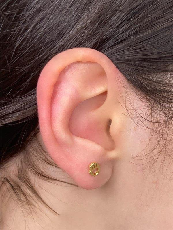 BRINCO MINI MÃO 6X5MM