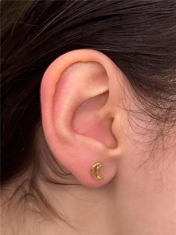 BRINCO MEIA LUA 7X3MM