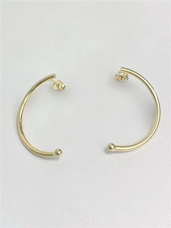 BRINCO FIO MEIA ARGOLA