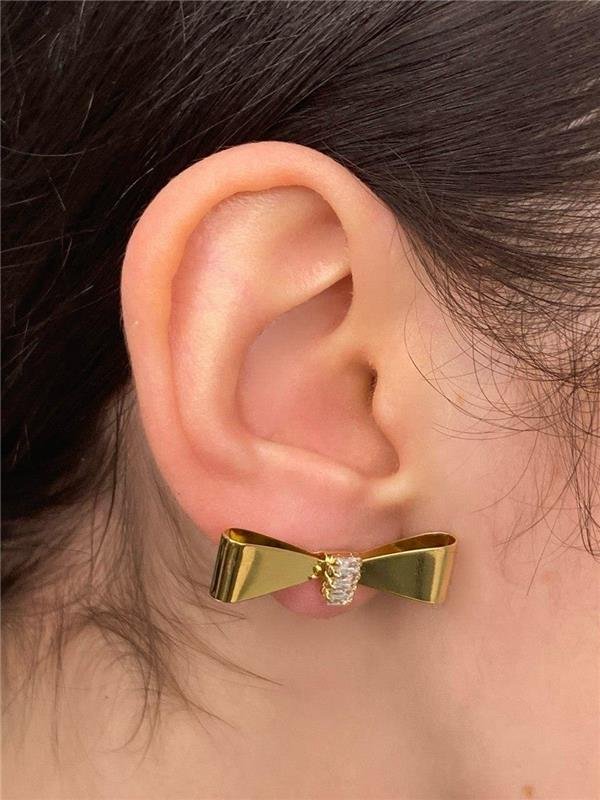 BRINCO LAÇO COM ZIRCÔNIA