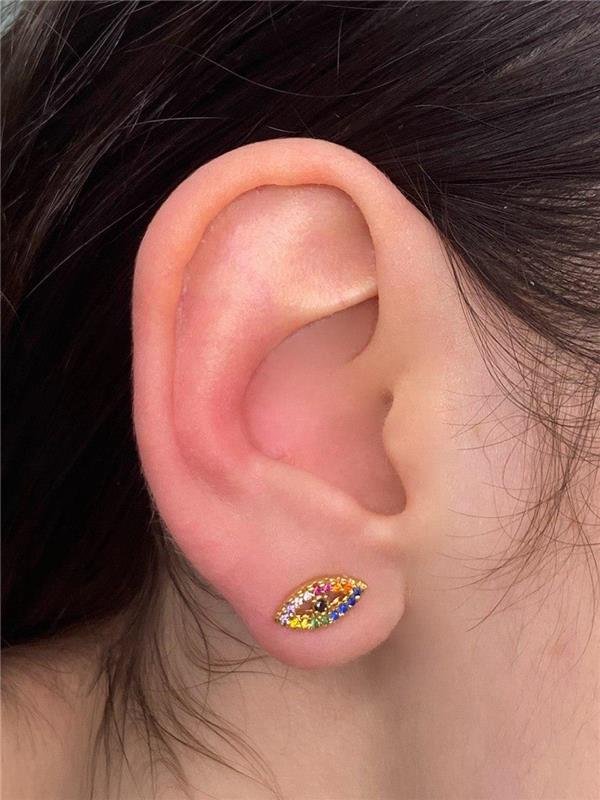 BRINCO OLHO MULTI COLOR 