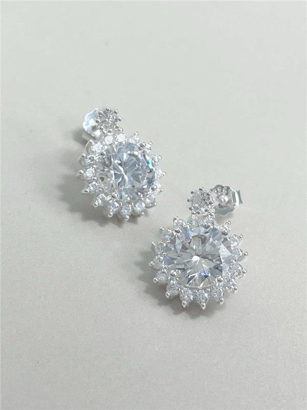 BRINCO PONTO LUZ COM ZIRCÔNIA