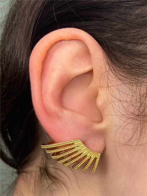 BRINCO EARJACKET CRAQUELADO