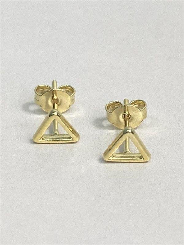 BRINCO TRIÂNGULO VAZADO 6MM
