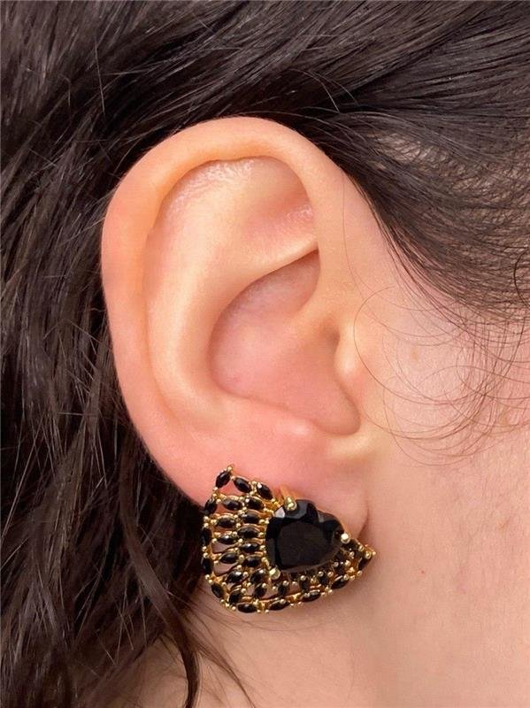 BRINCO LEQUE CRAVEJADO