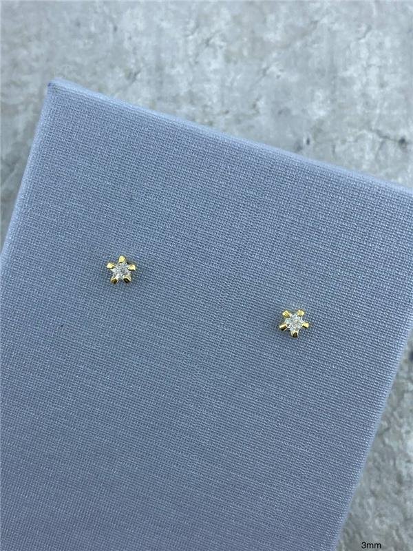 BRINCO PONTO LUZ ESTRELINHA 3MM