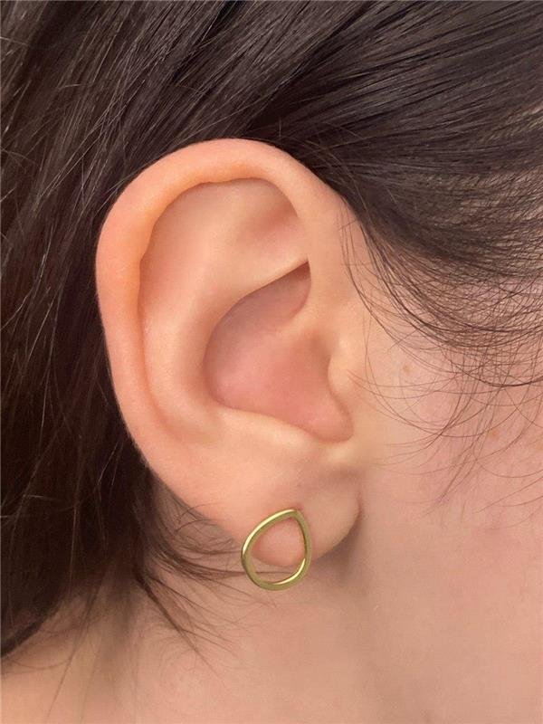 BRINCO MINI GOTA VAZADA