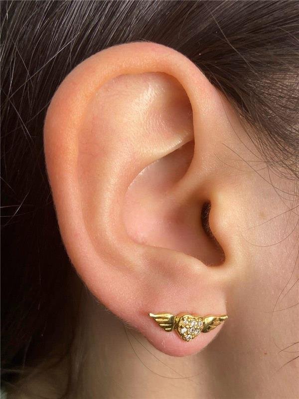 BRINCO CORAÇÃO ALADO