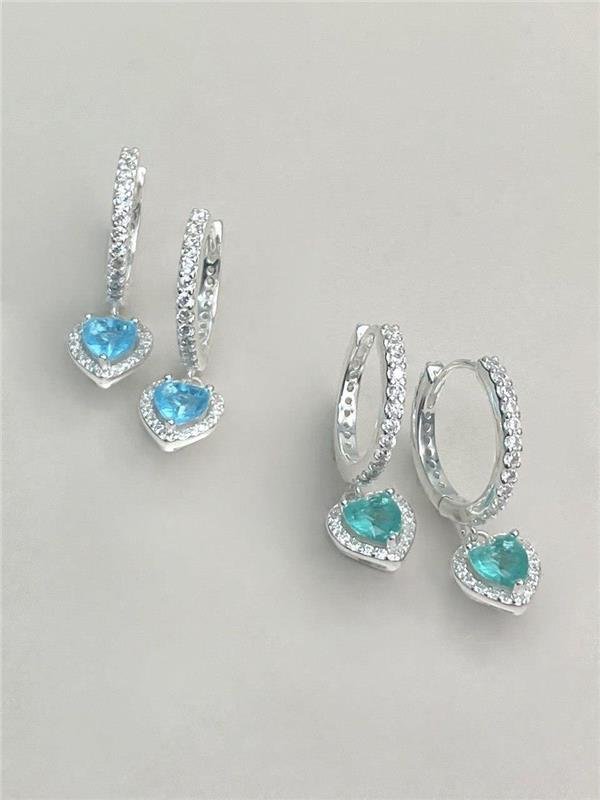 BRINCO ARGOLA PINGENTE CORAÇÃO