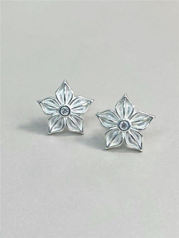 BRINCO FLOR COM PONTO LUZ