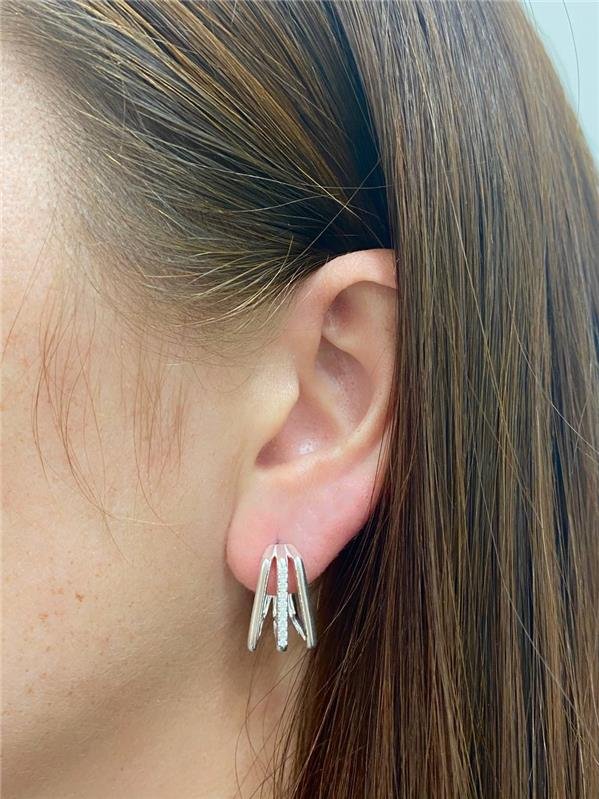 BRINCO 3 FIOS LISO E ZIRCÔNIA