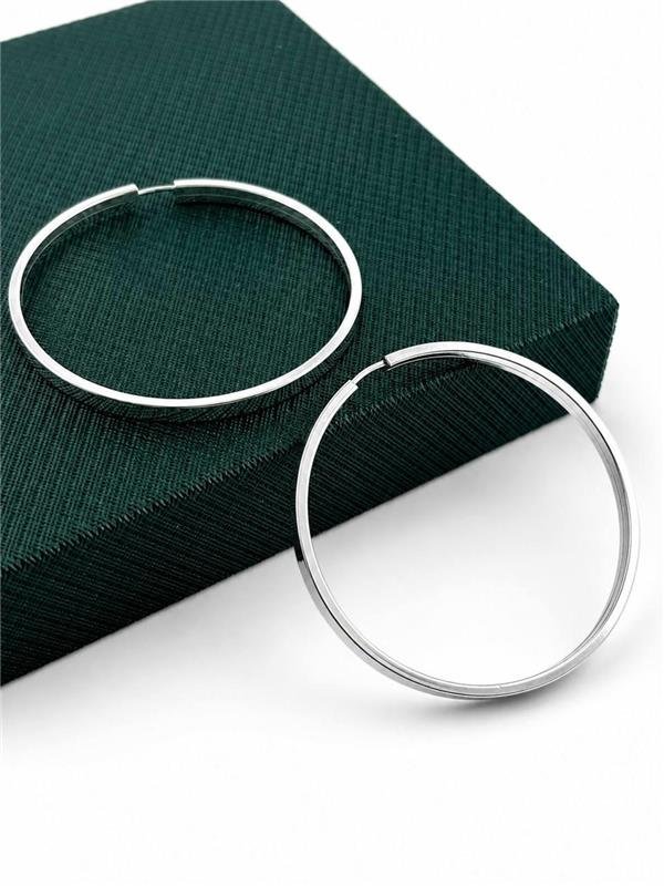 BRINCO ARGOLA FIO QUADRADO 3MM 4,7CM