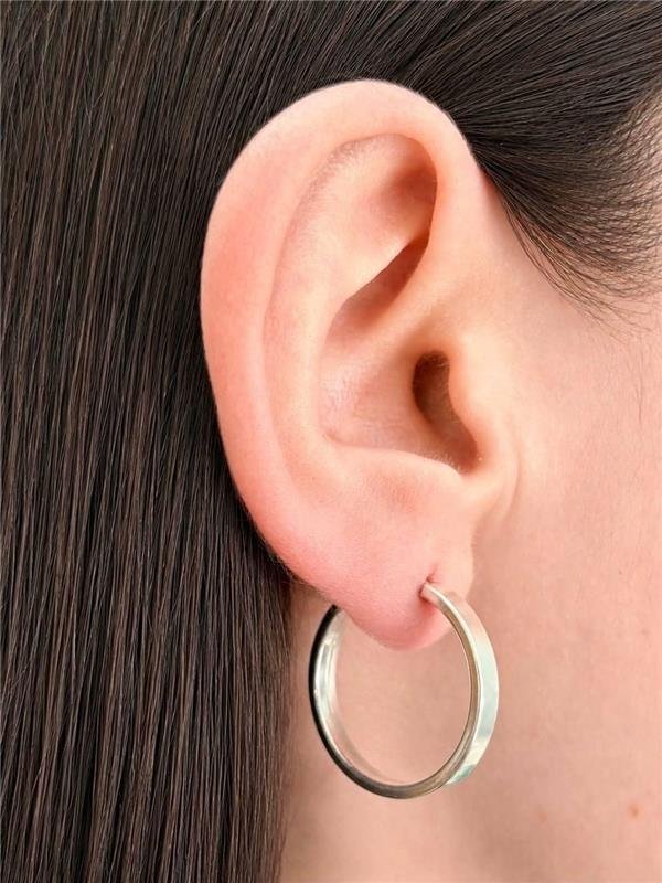 BRINCO ARGOLA FIO QUADRADO 3MM 2,1CM