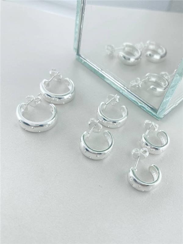 BRINCO TRIO ARGOLINHA C/PONTO LUZ