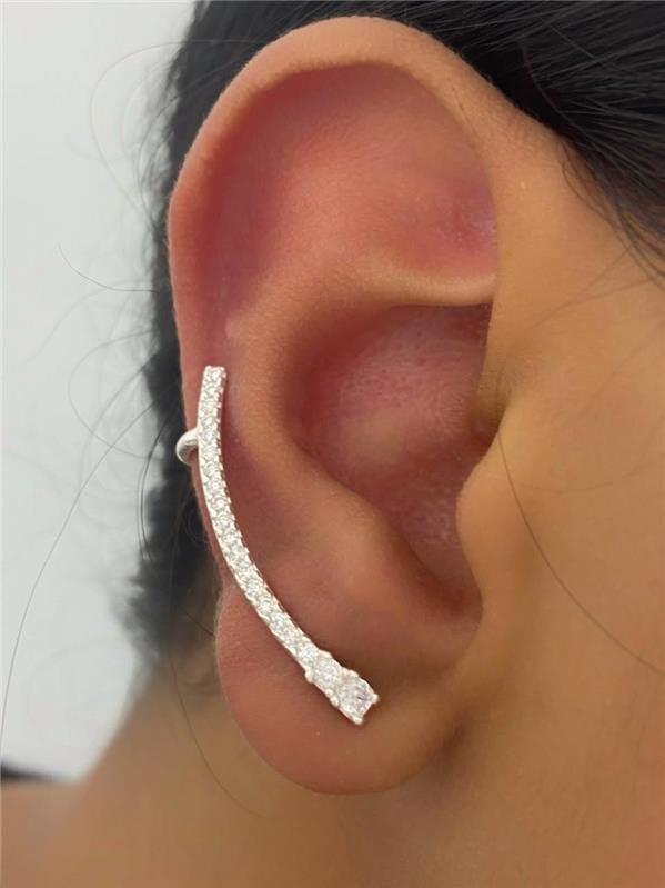 EARCUFF FIO C/ZIRCÔNIA