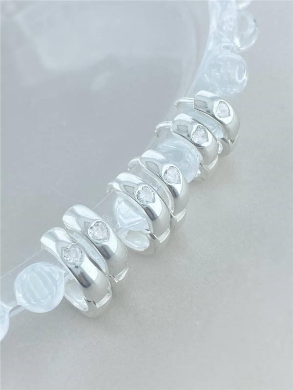 BRINCO TRIO ARGOLINHA C/PONTO LUZ CORAÇÃO