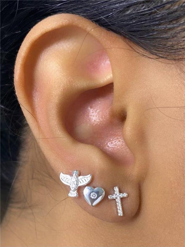 BRINCO TRIO ESPÍRITO SANTO CRUZ E CORAÇÃO