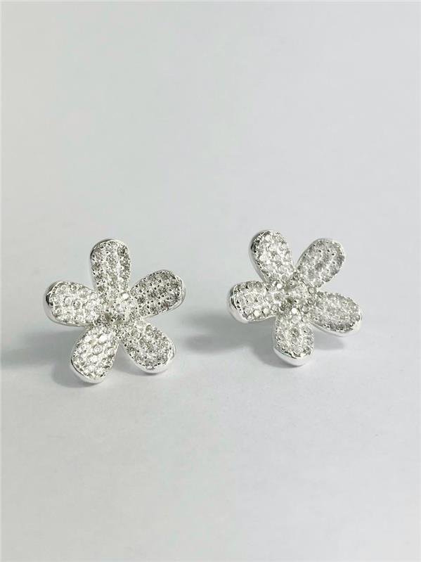 BRINCO FLOR CRAVEJADO